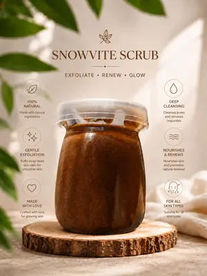 SnowVite Scrub