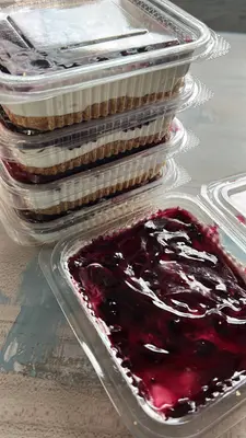 Blueberry cheesecake
