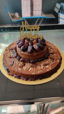 Premium Dates & Walnut cake