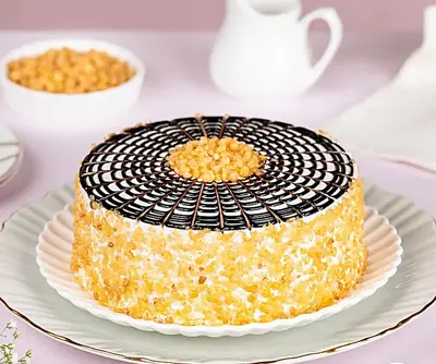 Butterscotch caremal cake