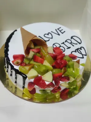 Exotic Fresh Fruit Cake
