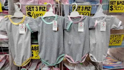 Bodys lisos manga corta del talle 4 al 7