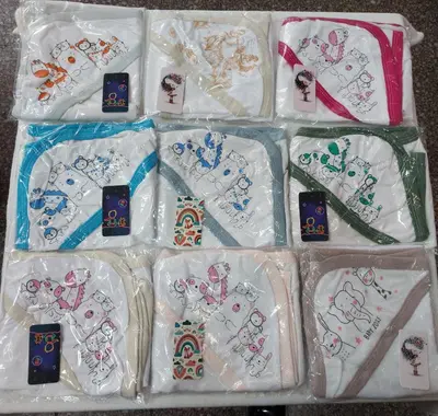 Mantas de algodón recibidores los colores son rotativos