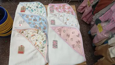 Toallas estampadas con capucha
