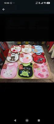 babero bordados con abrojo