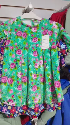 vestidos de plush del talle 1 a 3