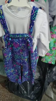 jardineros de plus con body incluido talle 1 al 3