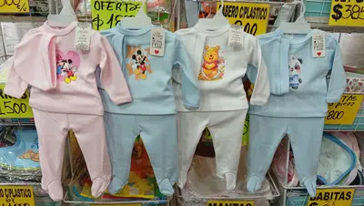 Pijamas tres piezas del talle 0 al 3