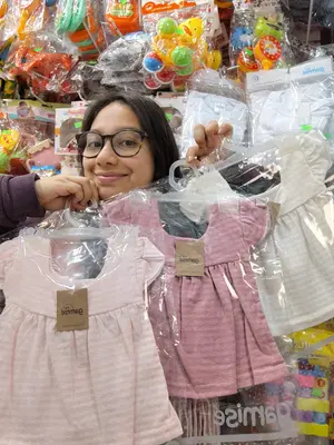 Vestidos blusas de gamisé del talle 0 al 4