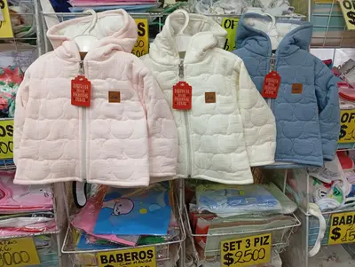 Camperas de Matelacé micropolar adentro talle 1 al 4