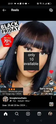 10" fringe