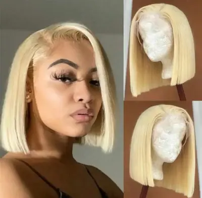 10" full frontal wig ( blonde)