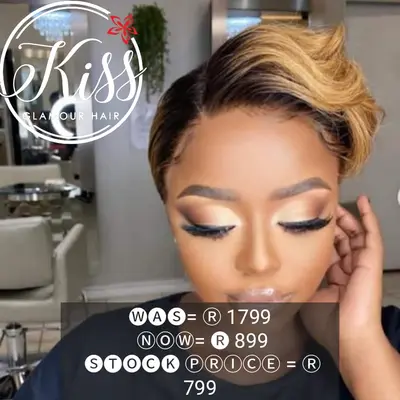 Two tone st pixie wig