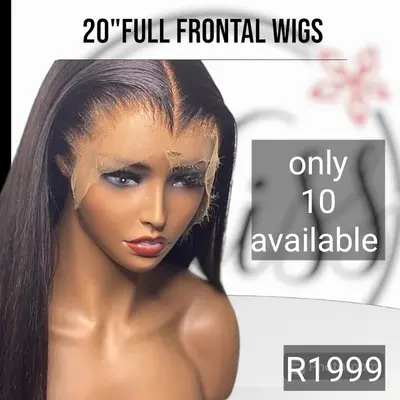 20" full frontal wig