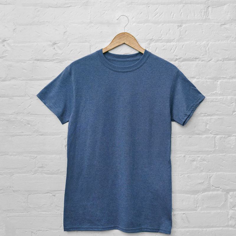 Cotton Tee — Cobalt